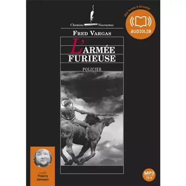 L'arme furieuse: Livre audio 2 CD MP3 - 500 Mo + 500 Mo (cc) - Fred Vargas