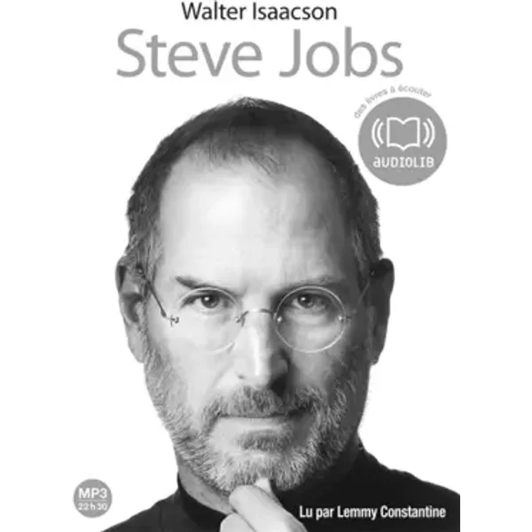 Steve Jobs: Livre Audio 2 CD MP3 - 674 Mo + 591 Mo (Op)-image