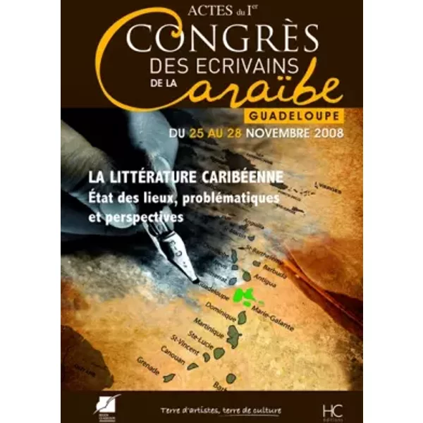 La LittéRature Caribeenne - Actes 1Er CongrèS Des éCrivains De La Caraibe - Collectif-image