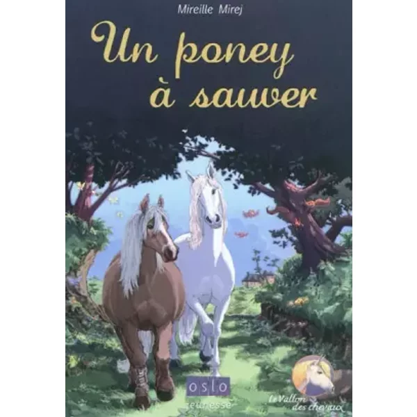 Le Vallon des chevaux - Tome 2: Un poney à sauver - Mireille Mirej