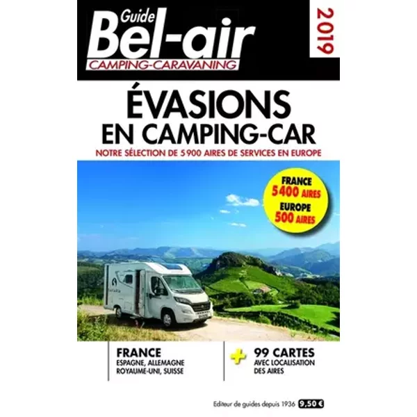 Guide Bel-air Evasions en Camping-car 2019 - Martine Duparc