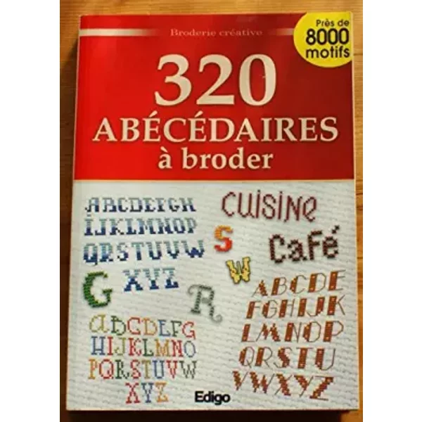 320 abécédaires à broder - Non précisé