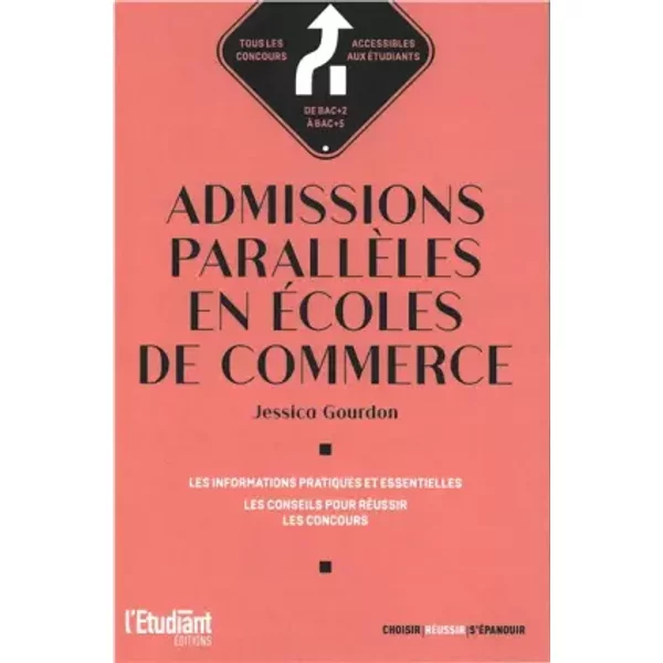 Admissions parallèles en écoles de commerce - Jessica Gourdon, Eva Mignot