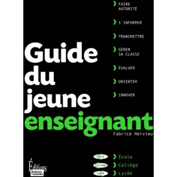 Le Guide Du Jeune Enseignant - Fabrice Hervieu-image