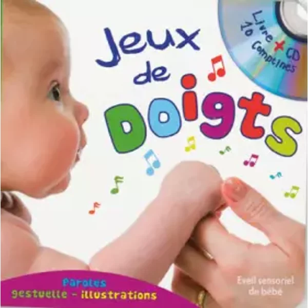 Jeux de Doigts (Livre CD Tout Carton) - Rémi Guichard