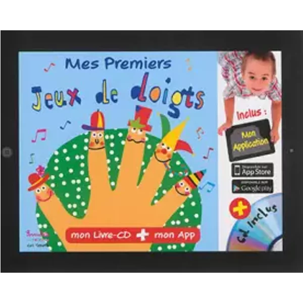 Mes premiers jeux de doigts (1CD audio) - Rémi Guichard