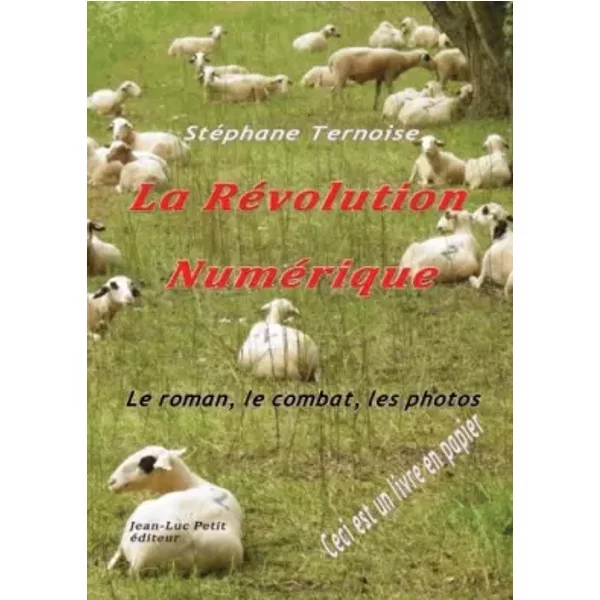 La révolution numérique : Le roman Le combat Les photos: Ceci est un livre en papier - Stéphane Ternoise
