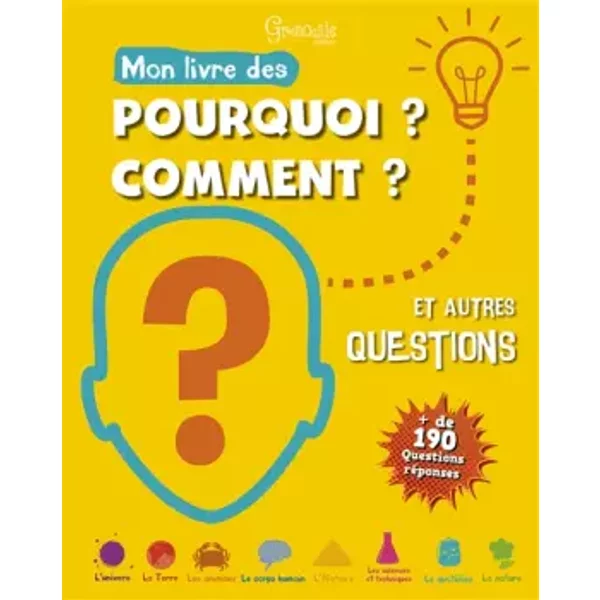Mon Livre Des Pourquoi ? Comment ? Et Autres Questions - Lucie Pouget, Amandine Gardie-image