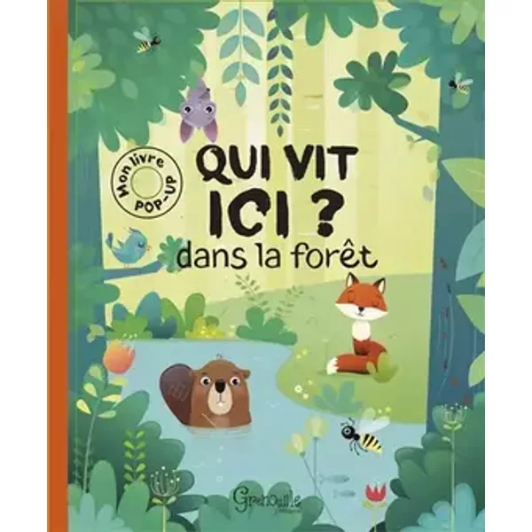Qui vit ici ? dans la forêt - P. HANACKOVA