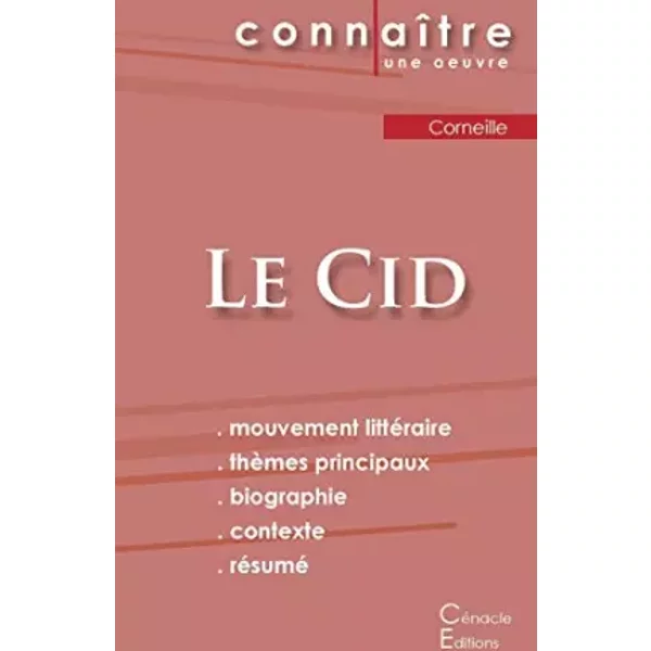 Fiche De Lecture Le Cid De Corneille (Analyse LittéRaire De RéFéRence Et RéSumé Complet) - Pierre Corneille-image