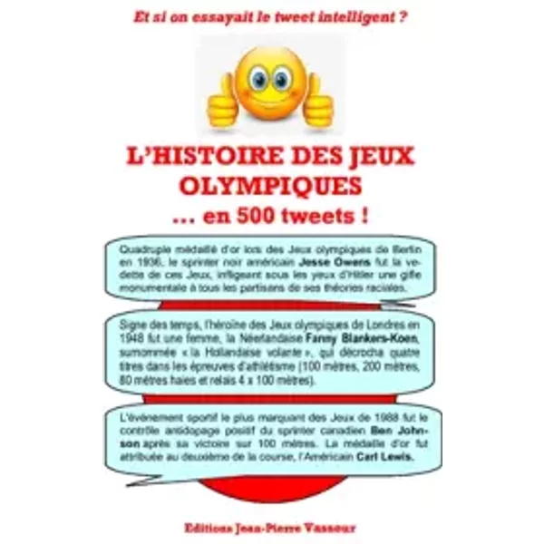 L'histoire Des Jeux Olympiques - Jean-Pierre Vasseur-image