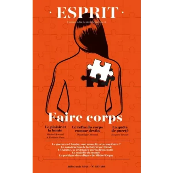 Esprit - Faire Corps: Juillet-AoûT 2022 - Anne Dujin-image