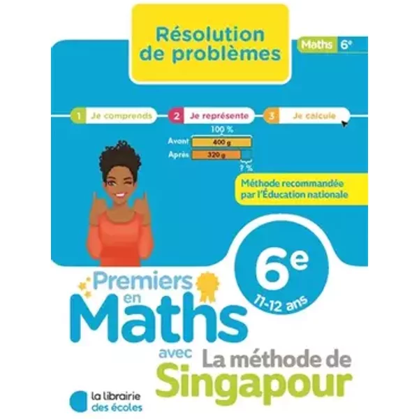 Premiers en maths - Méthode de Singapour - Résolution de problèmes 6e (2026) - Florian Couston