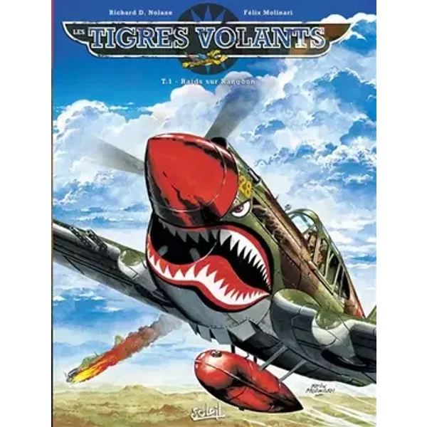 Les Tigres volants T01: Raids sur Rangoon - Richard D. Nolane