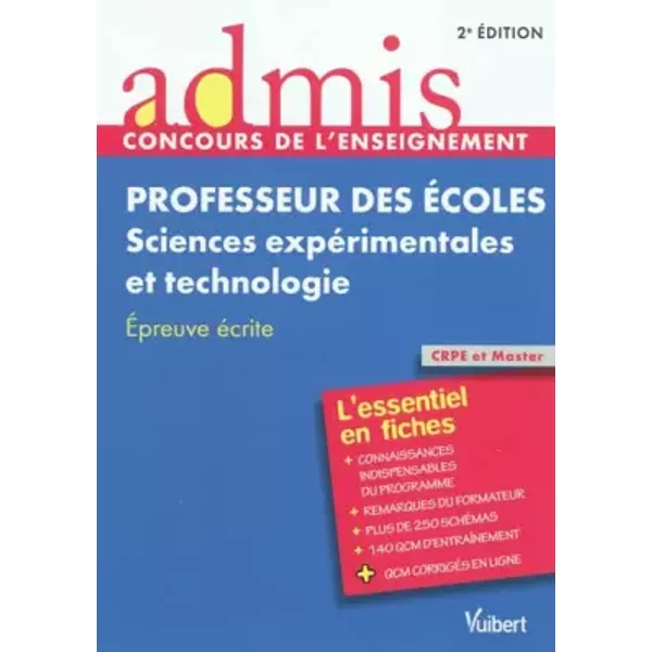 Concours Professeur Des éColes Sciences Experimentales Et Technologie - Brigitte Faure-Vialle-image