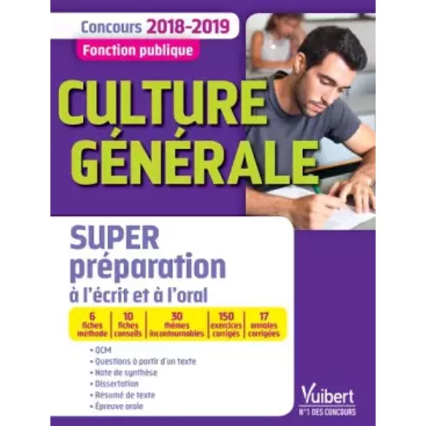 Culture GéNéRale, Super PréParation : Concours Fonction Publique - MéLanie Hoffert, Lionel Lavergne Et Pascal LeprêTre-image