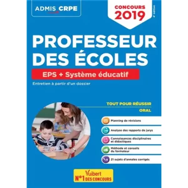 Concours Professeur Des éColes - Eps Et SystèMe éDucatif - Entretien à Partir D'un Dossier: Crpe 2019 - Haimo Groenen, Philippe Kapusta, Anne-Marie Lecoutre, Sophie Necker, Sylvain Pasqualini, Antoine ThéPaut Et Marc Loison-image