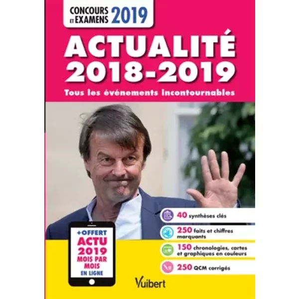 Actualité 2018-2019 - Concours Et Examens 2019 - Actu 2019 Offerte En Ligne - Tous Les éVéNements Incontournables - Collectif, Sophie Mattern, Marie-Laure Boursat, CéLine CharlèS Et Elodie Gremaud-image