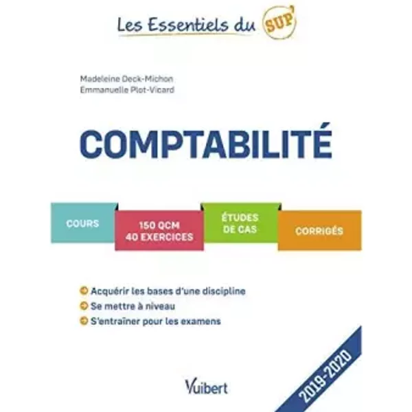 Comptabilité 2019/2020 - Madeleine DECK-MICHON, Emmanuelle PLOT-VICARD-image