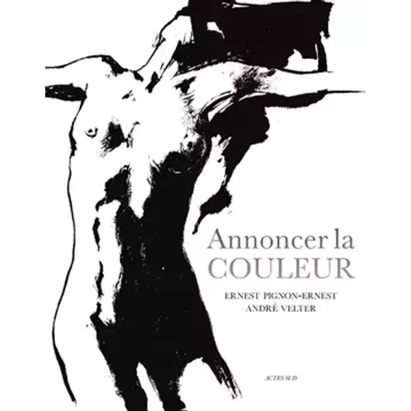 Annoncer la couleur - Ernest Pignon-Ernest, André Velter