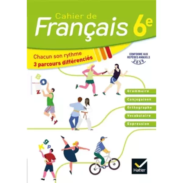 Cahier De FrançAis 6E éD. 2020 - Cahier De L'éLèVe - Annie Lomné-image