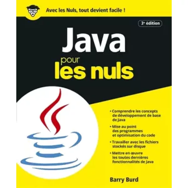 Java Pour Les Nuls Grand Format, 3E éDition - Barry Burd-image