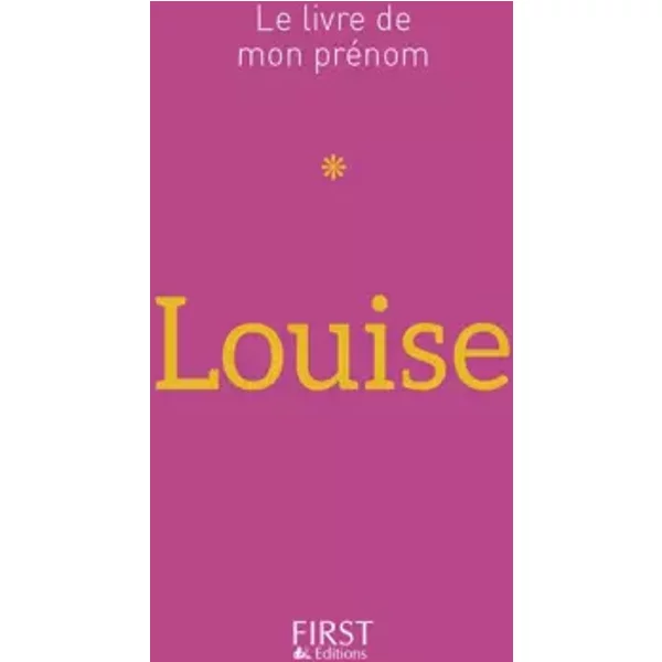 10 Le Livre De Mon PréNom - Louise - Jules Lebrun Et StéPhanie Rapoport-image