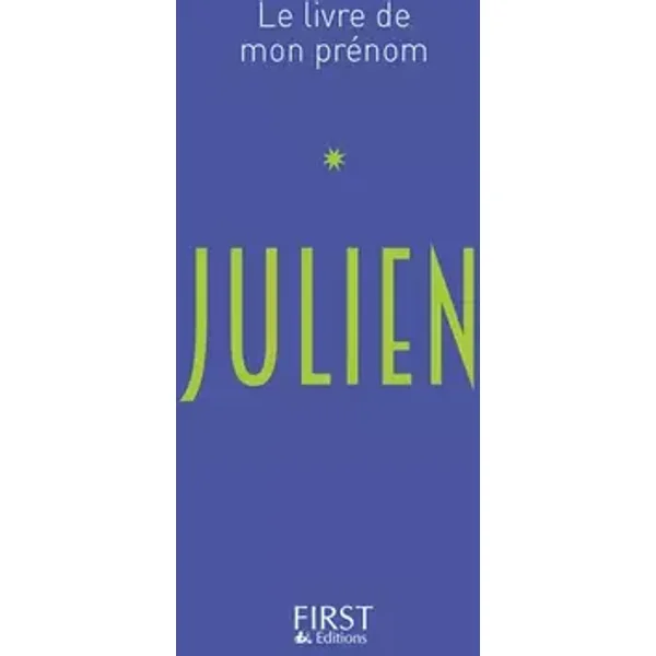15 Le Livre de mon prénom - Julien - Jules Lebrun