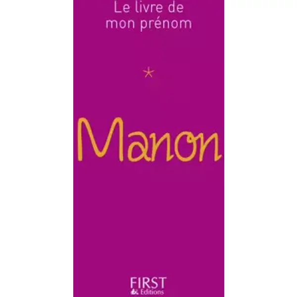 24 Le Livre De Mon PréNom - Manon - Jules Lebrun-image