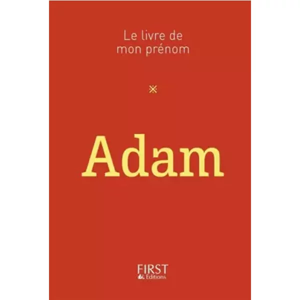 50 Le Livre de mon prénom - Adam - Jules LEBRUN, Stéphanie RAPOPORT