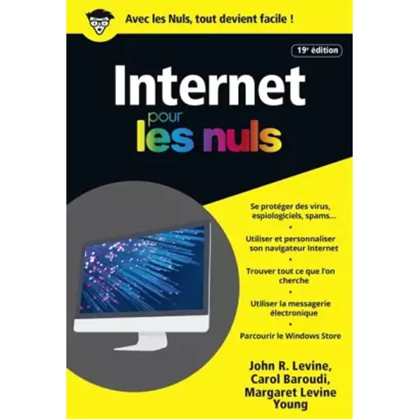 Internet Pour les nuls Poche, 19E éDition - John R. Levine, Carol Baroudi, Margaret Levine Young-image