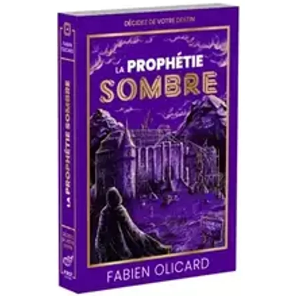La Prophétie sombre - Décidez de votre destin - La Saga de Dagda - Fabien Olicard - livre jeu - Fabien Olicard