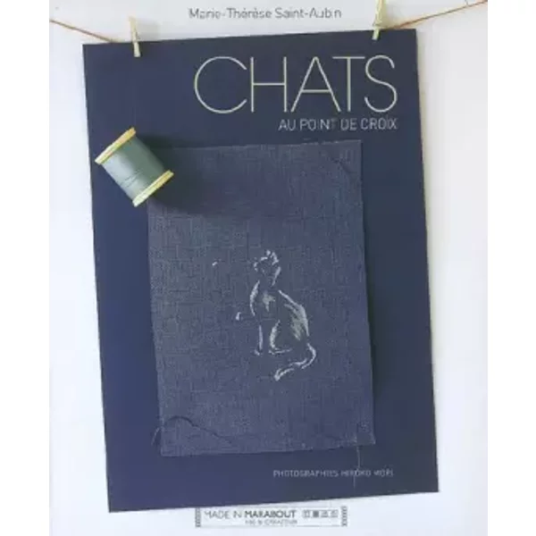 Chats au point de croix - Marie-Thérèse Saint-Aubin, Vania Leroy, Hiroko Mori
