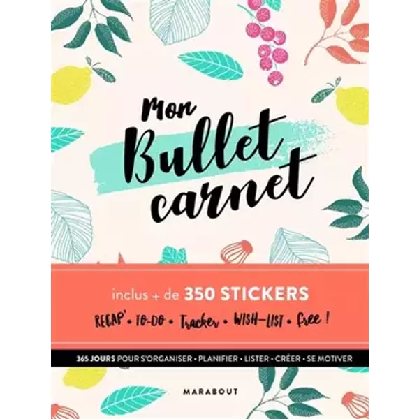 Mon bullet carnet - inclus 500 stickers - BULLET