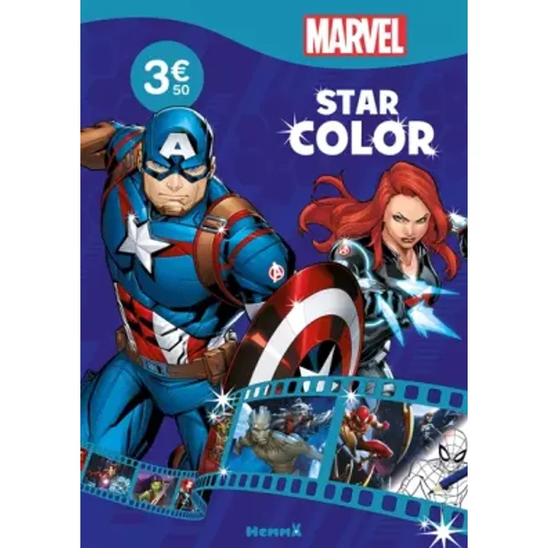 Marvel – Star Color – Livre De Coloriage Pour Enfants – DèS 4 Ans - Collectif-image