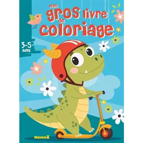 Mon gros livre de coloriage - Coloriage - 192 pages de coloriages - 3 ans
