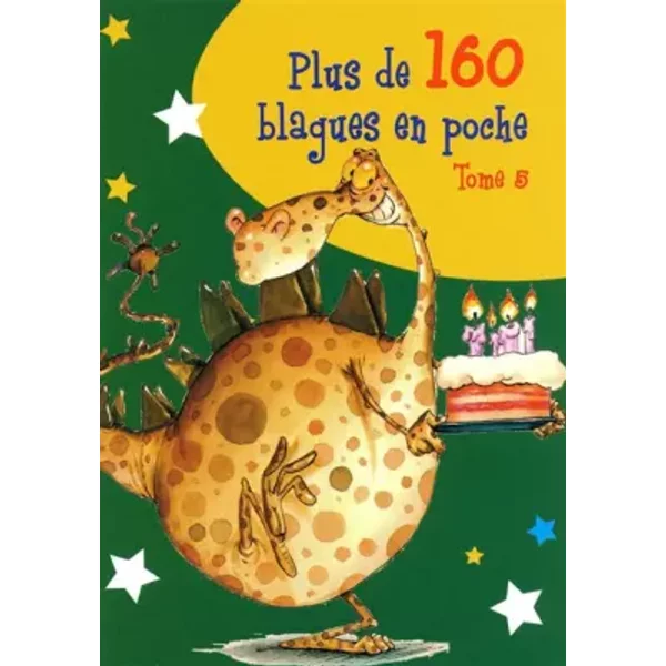 Plus 160 Blagues En Poche T5 - Fabrice Lelarge-image
