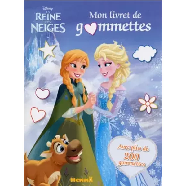 Disney - La Reine Des Neiges - Mon Livret De Gommettes - Caroline Petit-image