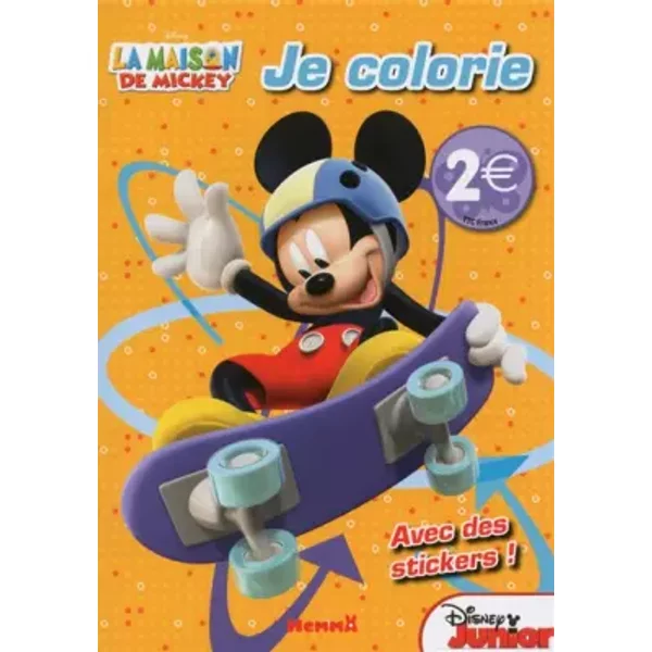 La Maison De Mickey - Je Colorie - Collectif-image