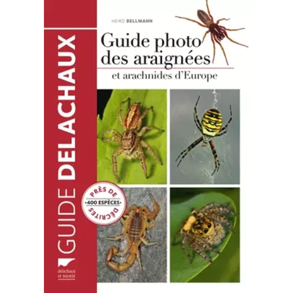 Guide photo des araignées et arachnides d'Europe - Heiko Bellmann