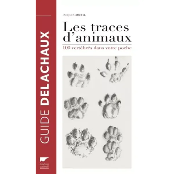 Les Traces d'animaux: 100 vertébrés dans votre poche - Jacques Morel