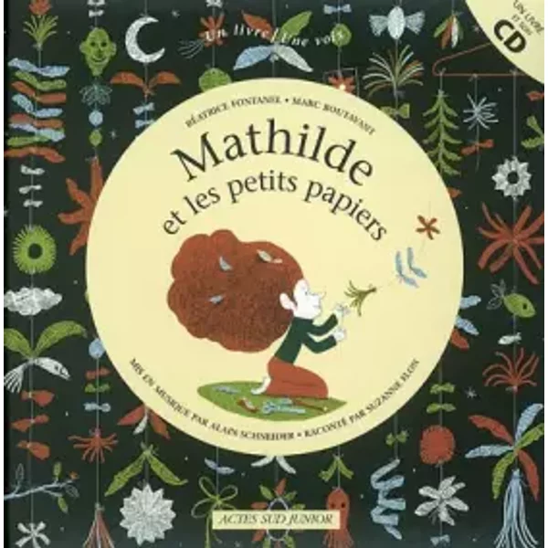 Mathilde Et Les Petits Papiers (1 Livre + 1 Cd Audio) - Collectif-image