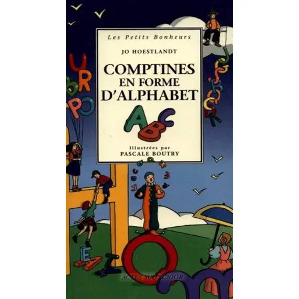 Comptines En Forme D'alphabet - Jo Hoestlandt, Pascale Boutry-image