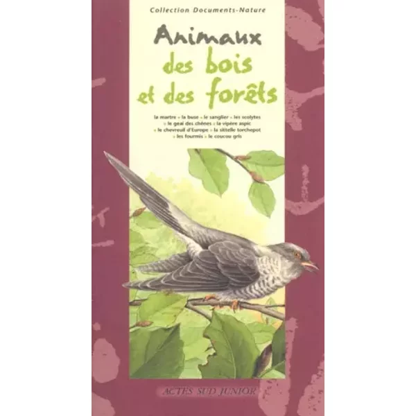 Les Animaux Des Bois Et Des ForêTs - Collectif-image