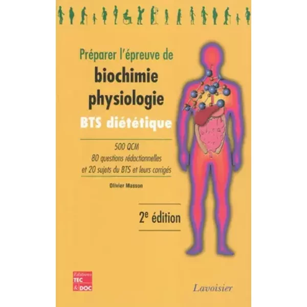 Préparer l'épreuve de biochimie physiologie - Olivier Masson