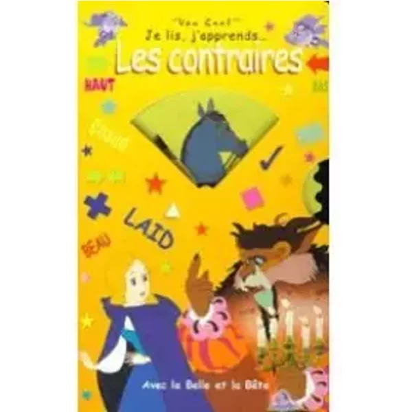 Contraires Je Lis, J'apprends...Avec La Belle Et La Bete-image