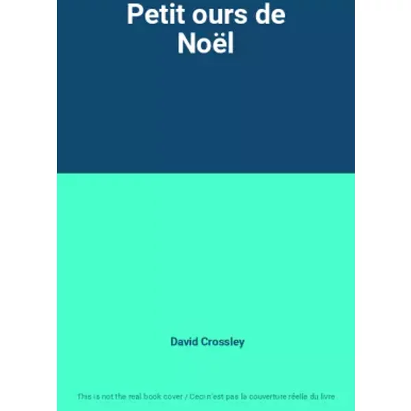 Petit Ours De NoëL - David Crossley-image