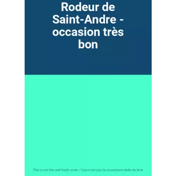 Rodeur De Saint-Andre - Occasion TrèS Bon-image