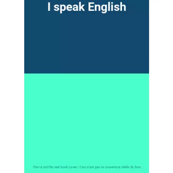 I speak English