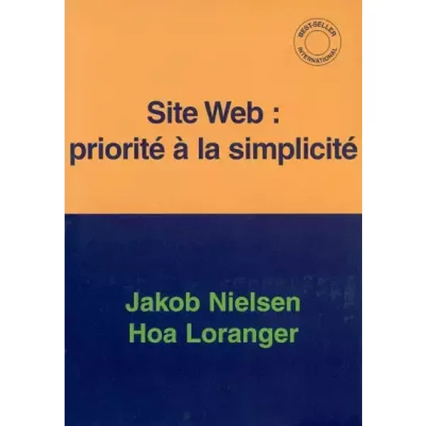 Site Web : Priorité à La Simplicité - Jakob Nielsen, Hoa Loranger-image